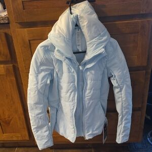 Lululemon Athletica Sky Blue Puffer Jacket- Another Mile Jacket